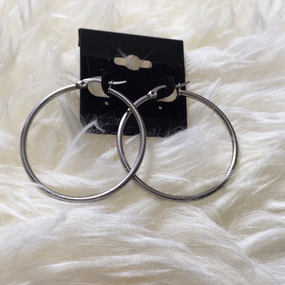 Hoop earrings